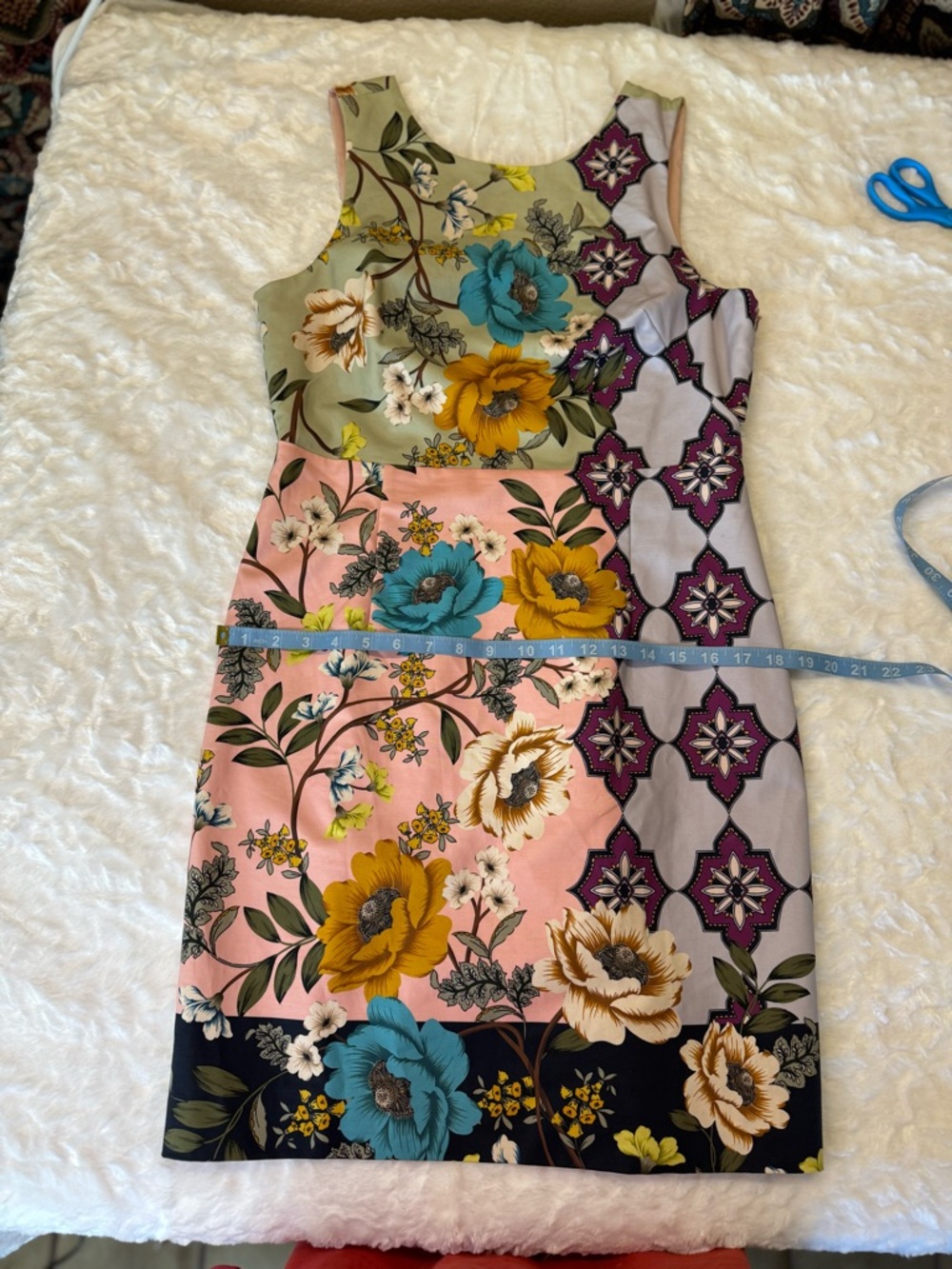 Maeve by Anthropologie Lissa Sheath Dress Size 12P - Picture 10 of 13